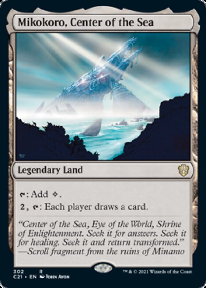 Mikokoro, Center of the Sea [Commander 2021] MTG Single Magic: The Gathering  | Multizone: Comics And Games