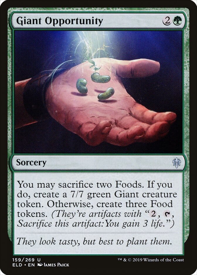 Giant Opportunity [Throne of Eldraine] MTG Single Magic: The Gathering  | Multizone: Comics And Games
