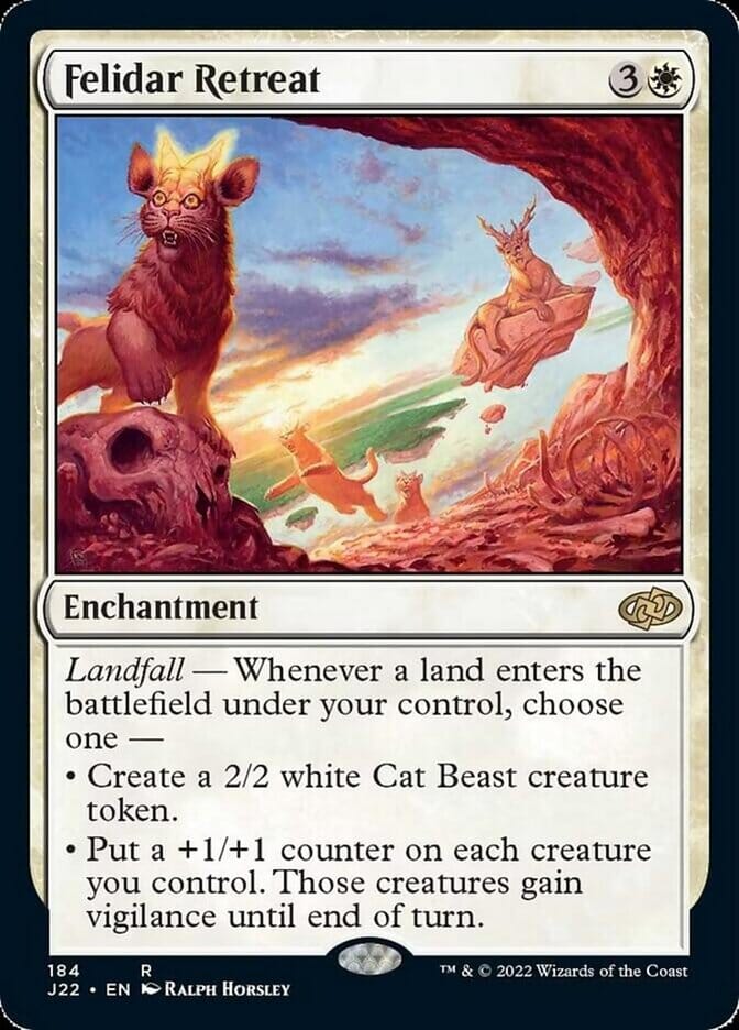 Felidar Retreat [Jumpstart 2022] MTG Single Magic: The Gathering  | Multizone: Comics And Games