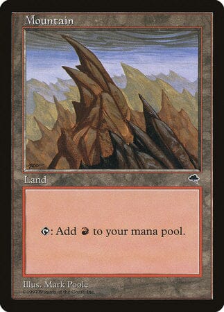 Mountain (Left) [Tempest] MTG Single Magic: The Gathering  | Multizone: Comics And Games
