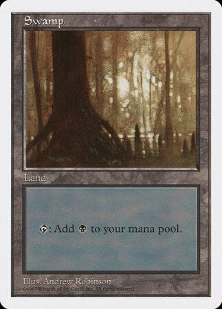 Swamp (445) [Fifth Edition] MTG Single Magic: The Gathering  | Multizone: Comics And Games