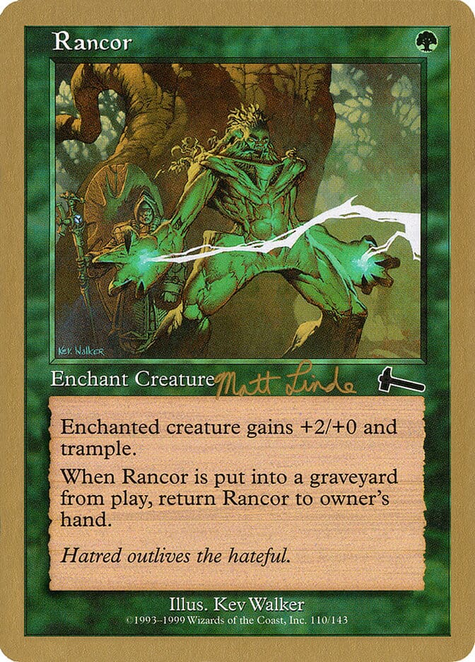Rancor (Matt Linde) [World Championship Decks 1999] MTG Single Magic: The Gathering  | Multizone: Comics And Games