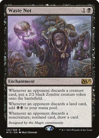 Waste Not [Magic 2015] MTG Single Magic: The Gathering  | Multizone: Comics And Games