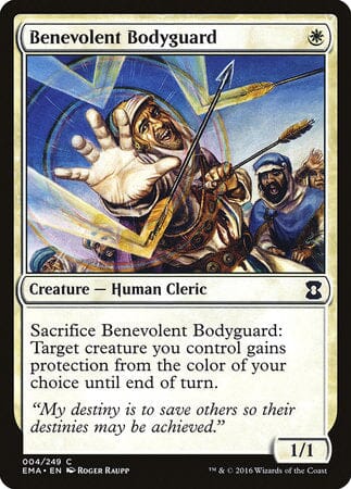 Benevolent Bodyguard [Eternal Masters] MTG Single Magic: The Gathering  | Multizone: Comics And Games