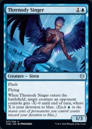 Threnody Singer [Theros Beyond Death] MTG Single Magic: The Gathering  | Multizone: Comics And Games