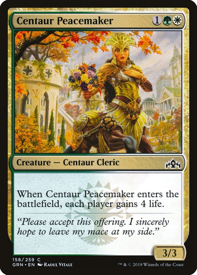 Centaur Peacemaker [Guilds of Ravnica] MTG Single Magic: The Gathering  | Multizone: Comics And Games