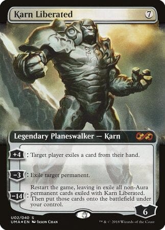 Karn Liberated [Ultimate Box Topper] MTG Single Magic: The Gathering  | Multizone: Comics And Games