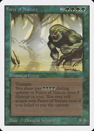 Force of Nature [Unlimited Edition] MTG Single Magic: The Gathering  | Multizone: Comics And Games