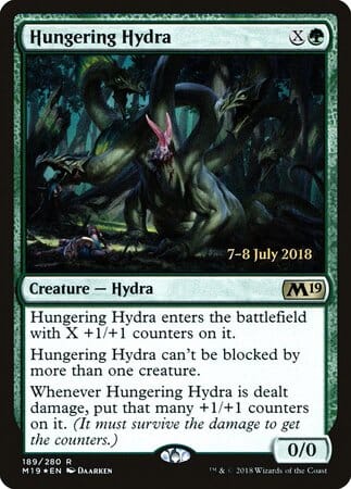 Hungering Hydra [Core Set 2019 Promos] MTG Single Magic: The Gathering  | Multizone: Comics And Games