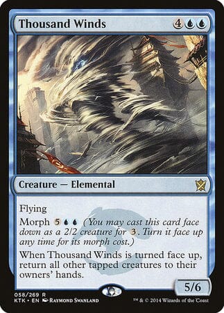 Thousand Winds [Khans of Tarkir] MTG Single Magic: The Gathering  | Multizone: Comics And Games