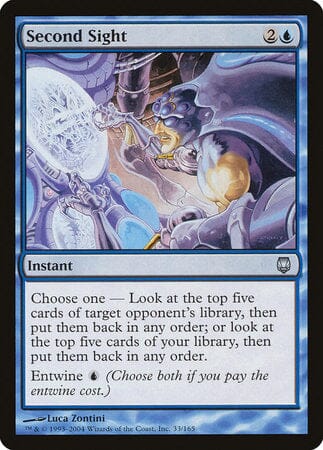 Second Sight [Darksteel] MTG Single Magic: The Gathering  | Multizone: Comics And Games