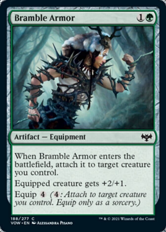 Bramble Armor [Innistrad: Crimson Vow] MTG Single Magic: The Gathering  | Multizone: Comics And Games