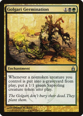 Golgari Germination [Ravnica: City of Guilds] MTG Single Magic: The Gathering  | Multizone: Comics And Games