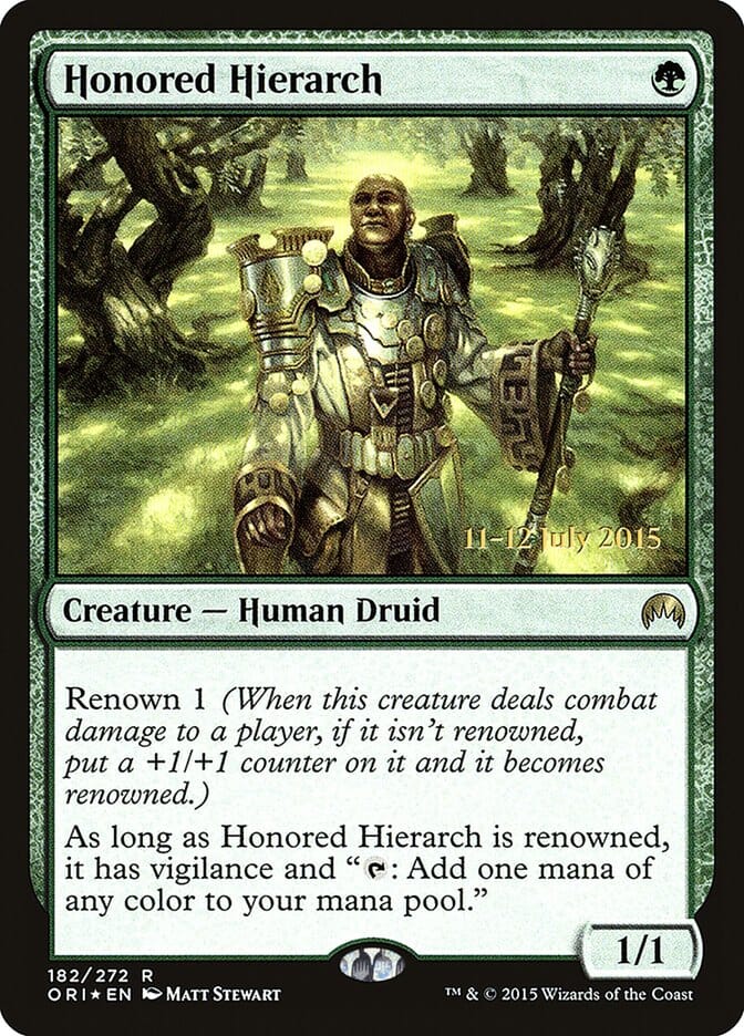 Honored Hierarch [Magic Origins Prerelease Promos] MTG Single Magic: The Gathering  | Multizone: Comics And Games