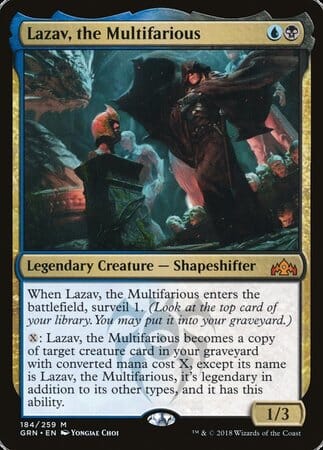 Lazav, the Multifarious [Guilds of Ravnica] MTG Single Magic: The Gathering  | Multizone: Comics And Games