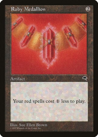 Ruby Medallion [Tempest] MTG Single Magic: The Gathering  | Multizone: Comics And Games