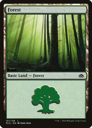 Forest (151) [Planechase Anthology] MTG Single Magic: The Gathering  | Multizone: Comics And Games