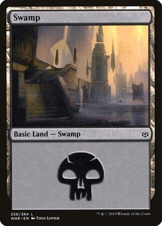 Swamp [War of the Spark] MTG Single Magic: The Gathering  | Multizone: Comics And Games