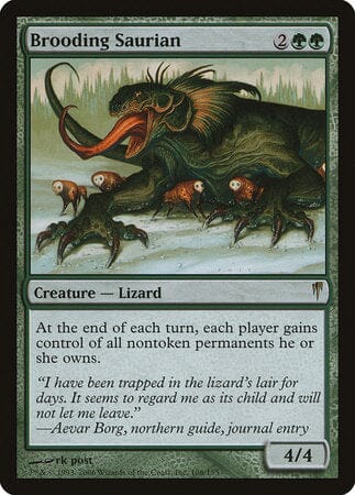 Brooding Saurian [Coldsnap] MTG Single Magic: The Gathering  | Multizone: Comics And Games