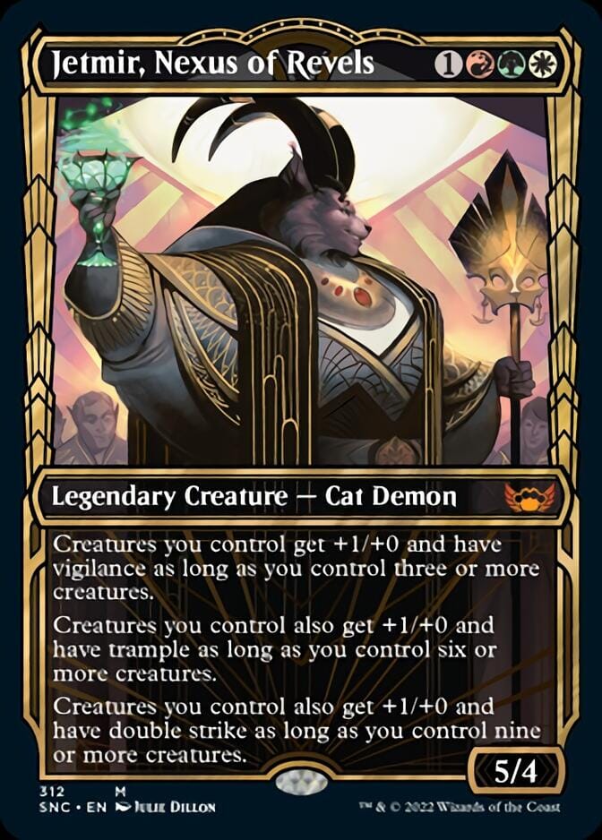 Jetmir, Nexus of Revels (Showcase Golden Age) [Streets of New Capenna] MTG Single Magic: The Gathering  | Multizone: Comics And Games