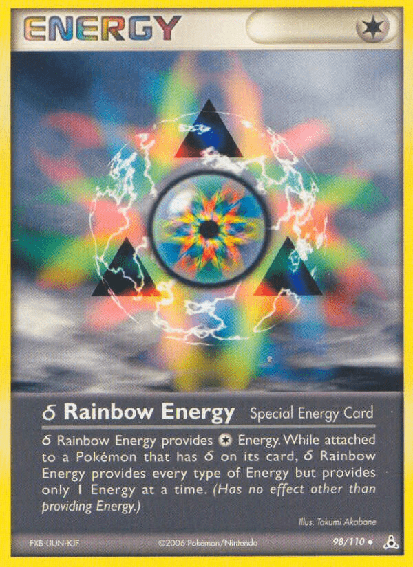 Rainbow Energy (98/110) (Delta Species) [EX: Holon Phantoms] Pokemon Single Pokémon  | Multizone: Comics And Games