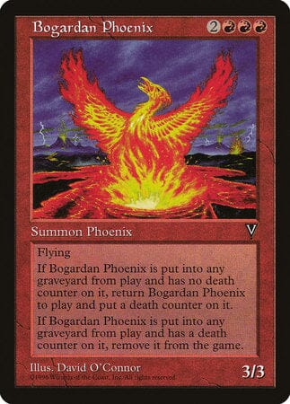 Bogardan Phoenix [Visions] MTG Single Magic: The Gathering  | Multizone: Comics And Games