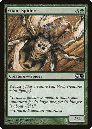 Giant Spider [Magic 2014] MTG Single Magic: The Gathering  | Multizone: Comics And Games