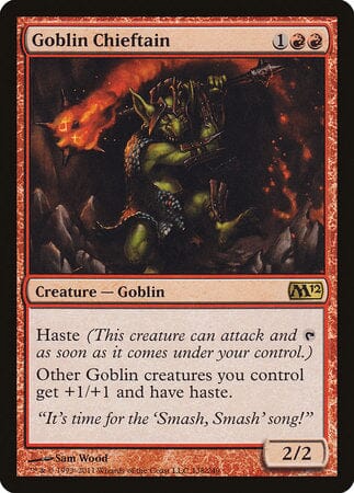 Goblin Chieftain [Magic 2012] MTG Single Magic: The Gathering  | Multizone: Comics And Games