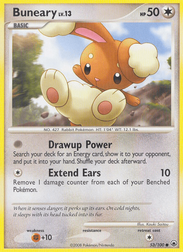 Buneary (53/100) [Diamond & Pearl: Majestic Dawn] Pokemon Single Pokémon  | Multizone: Comics And Games