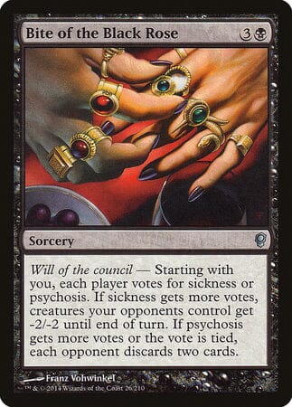 Bite of the Black Rose [Conspiracy] MTG Single Magic: The Gathering  | Multizone: Comics And Games