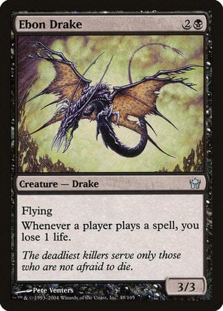 Ebon Drake [Fifth Dawn] MTG Single Magic: The Gathering  | Multizone: Comics And Games