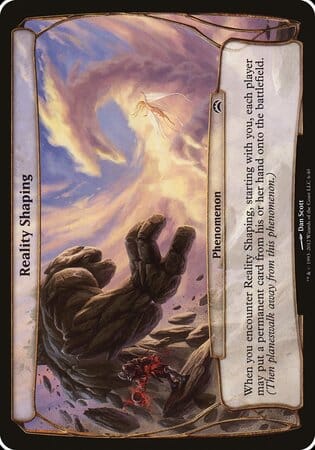 Reality Shaping (Planechase 2012) [Planechase 2012 Planes] MTG Single Magic: The Gathering  | Multizone: Comics And Games