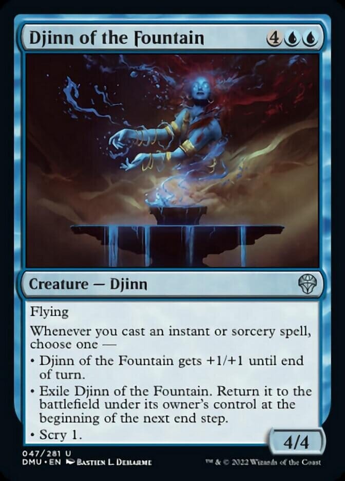 Djinn of the Fountain [Dominaria United] | Multizone: Comics And Games