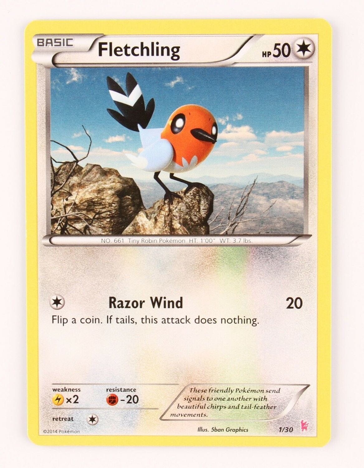 Fletchling (1/30) [XY: Trainer Kit - Sylveon] Pokemon Single Pokémon  | Multizone: Comics And Games