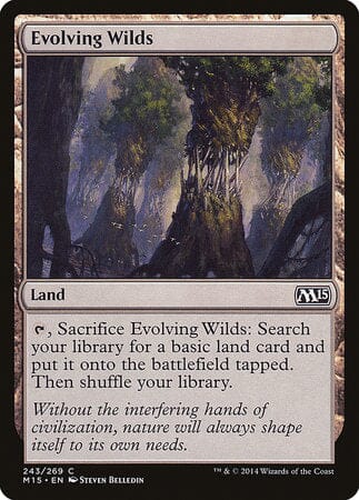 Evolving Wilds [Magic 2015] MTG Single Magic: The Gathering  | Multizone: Comics And Games