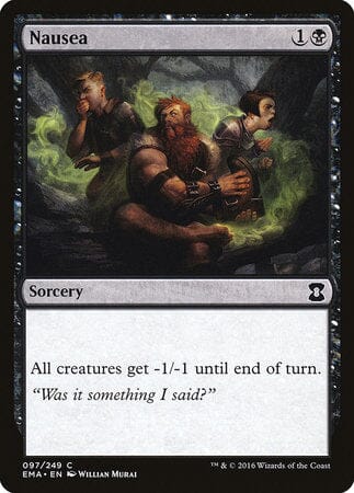 Nausea [Eternal Masters] MTG Single Magic: The Gathering  | Multizone: Comics And Games