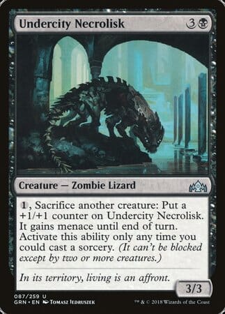 Undercity Necrolisk [Guilds of Ravnica] MTG Single Magic: The Gathering  | Multizone: Comics And Games