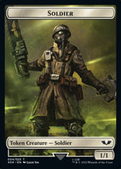 Soldier (004) // Arco-Flagellant Double-sided Token (Surge Foil) [Universes Beyond: Warhammer 40,000 Tokens] MTG Single Magic: The Gathering  | Multizone: Comics And Games