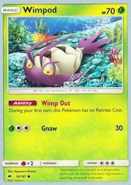 Wimpod (16/147) (Golisodor - Naoto Suzuki) [World Championships 2017] Pokemon Single Pokémon  | Multizone: Comics And Games