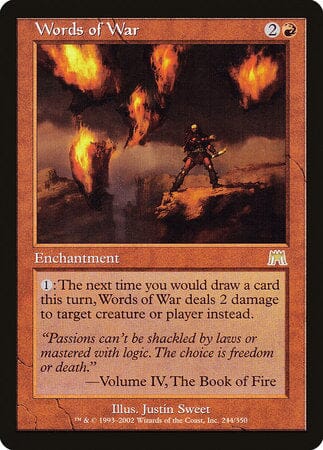 Words of War [Onslaught] MTG Single Magic: The Gathering  | Multizone: Comics And Games