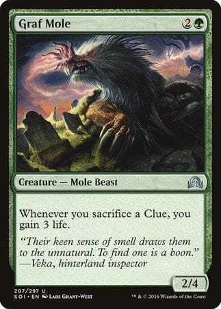 Graf Mole [Shadows over Innistrad] MTG Single Magic: The Gathering  | Multizone: Comics And Games