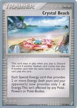 Crystal Beach (75/100) (Bliss Control - Paul Atanassov) [World Championships 2008] Pokemon Single Pokémon  | Multizone: Comics And Games