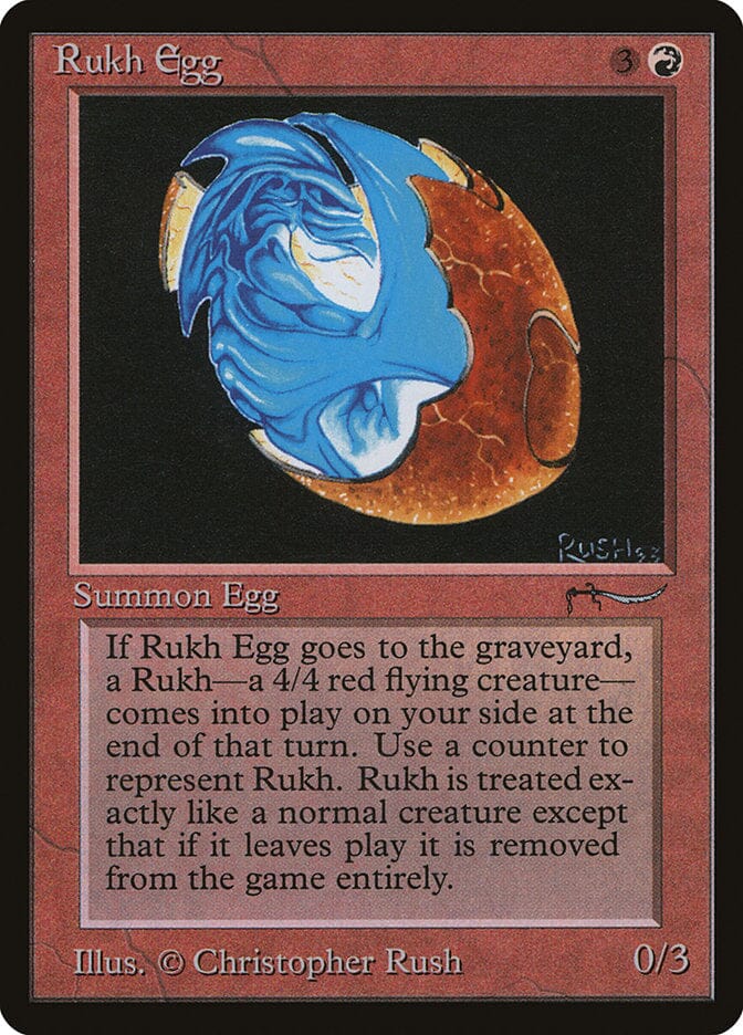 Rukh Egg (Dark Mana Cost) [Arabian Nights] MTG Single Magic: The Gathering  | Multizone: Comics And Games