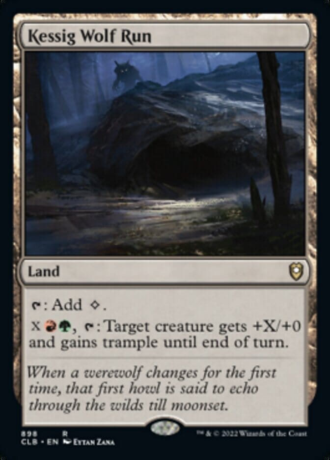 Kessig Wolf Run [Commander Legends: Battle for Baldur's Gate] MTG Single Magic: The Gathering  | Multizone: Comics And Games