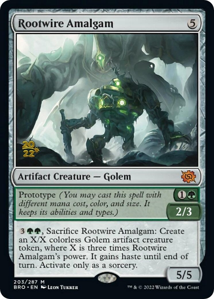 Rootwire Amalgam [The Brothers' War: Prerelease Promos] MTG Single Magic: The Gathering  | Multizone: Comics And Games