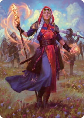 Jaya, Fiery Negotiator Art Card 1 [Dominaria United Art Series] MTG Single Magic: The Gathering  | Multizone: Comics And Games