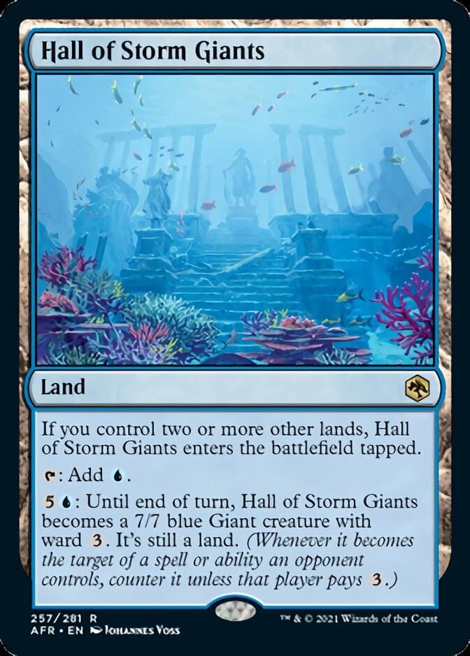 Hall of Storm Giants [Dungeons & Dragons: Adventures in the Forgotten Realms] MTG Single Magic: The Gathering  | Multizone: Comics And Games