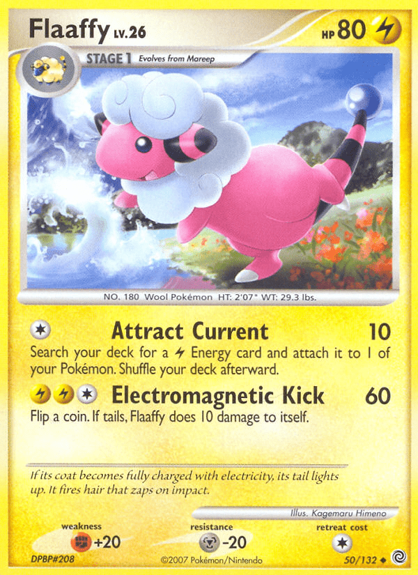 Flaaffy (50/132) [Diamond & Pearl: Secret Wonders] Pokemon Single Pokémon  | Multizone: Comics And Games