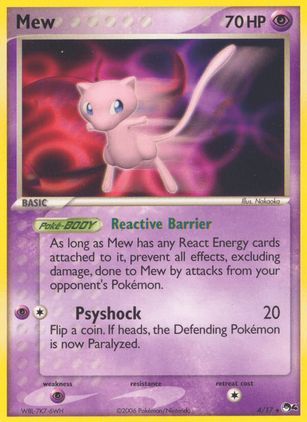 Mew (4/17) [POP Series 4] Pokemon Single Pokémon  | Multizone: Comics And Games
