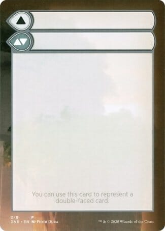 Helper Card (3/9) [Zendikar Rising Tokens] MTG Single Magic: The Gathering  | Multizone: Comics And Games